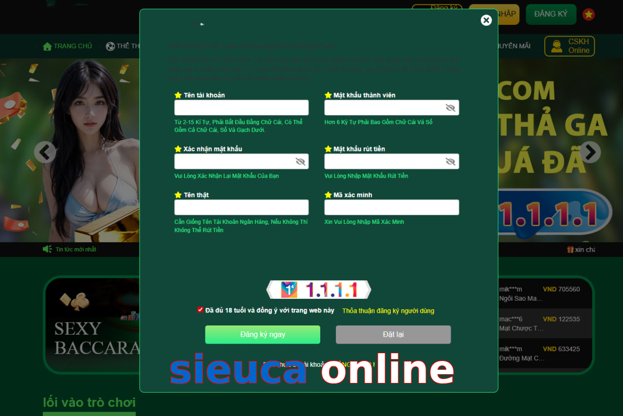 sieuca online